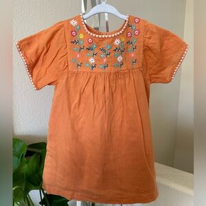 Adorable Zara Embroidery Floral Dress